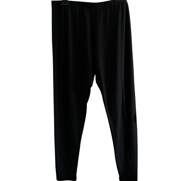 NWOT Serra Women's XL Black Leggings High Waist Stretch Casual Pants - Picture 1 of 4